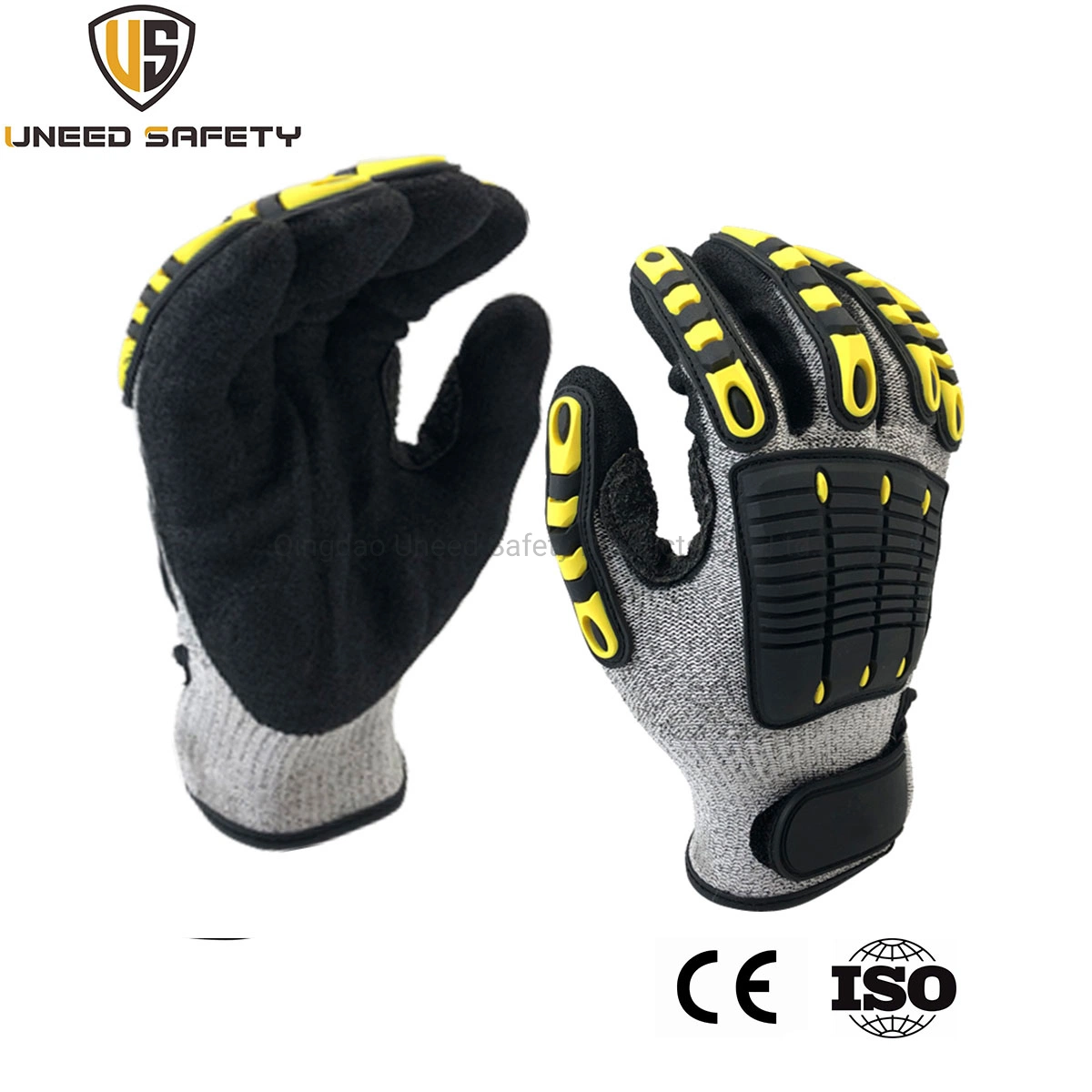 Stainless Steel Cut Resistant Ring Mesh Metal Safety Working Protective Glove for Work