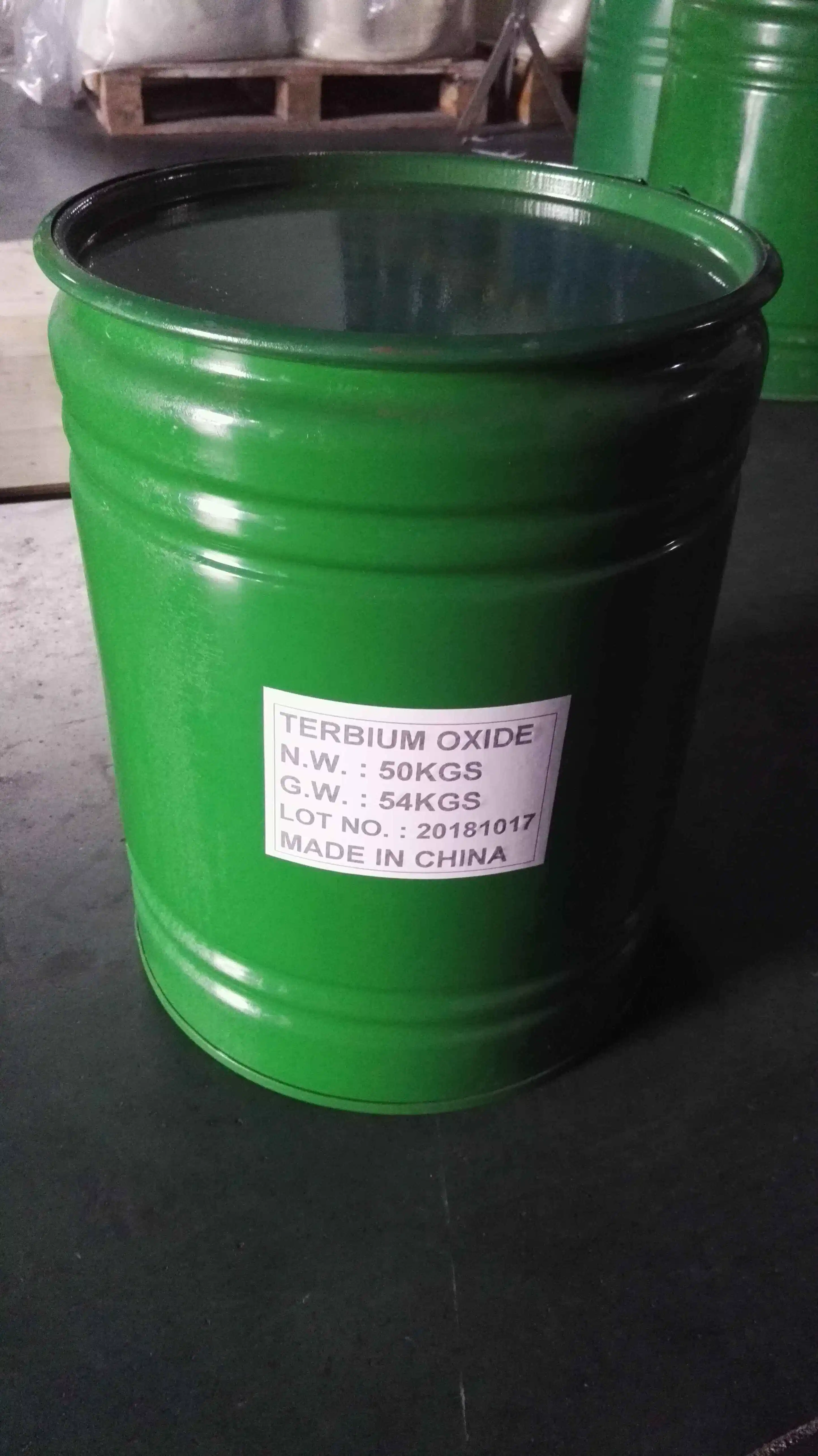 Fine Black Brown Powder Terbium Oxide