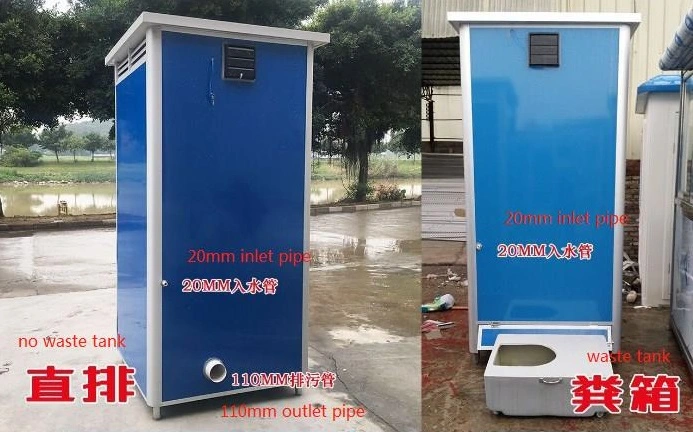 Fast Assembly China Mobile Toilet for Public Place Tourists Portable Stainless Steel Toilets