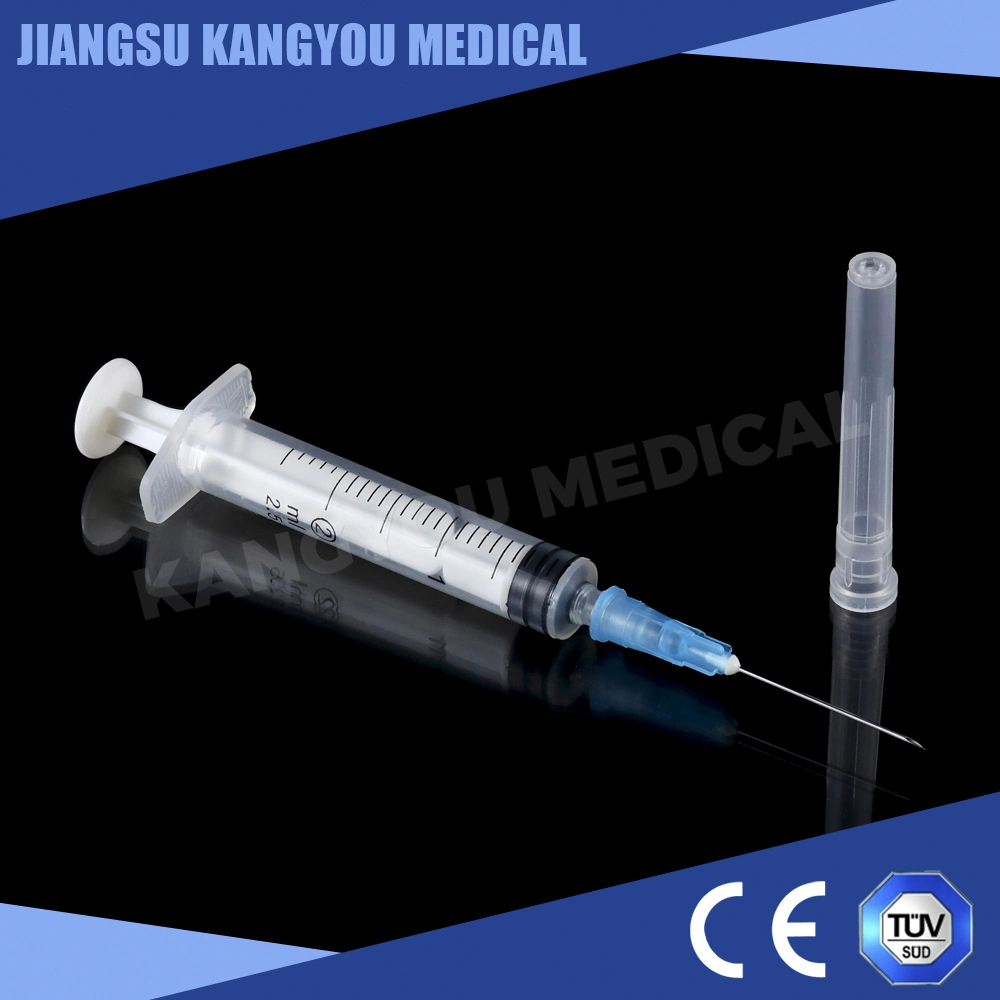 Hot Selling 3 Part Disposable Insulin Syringe with Needle