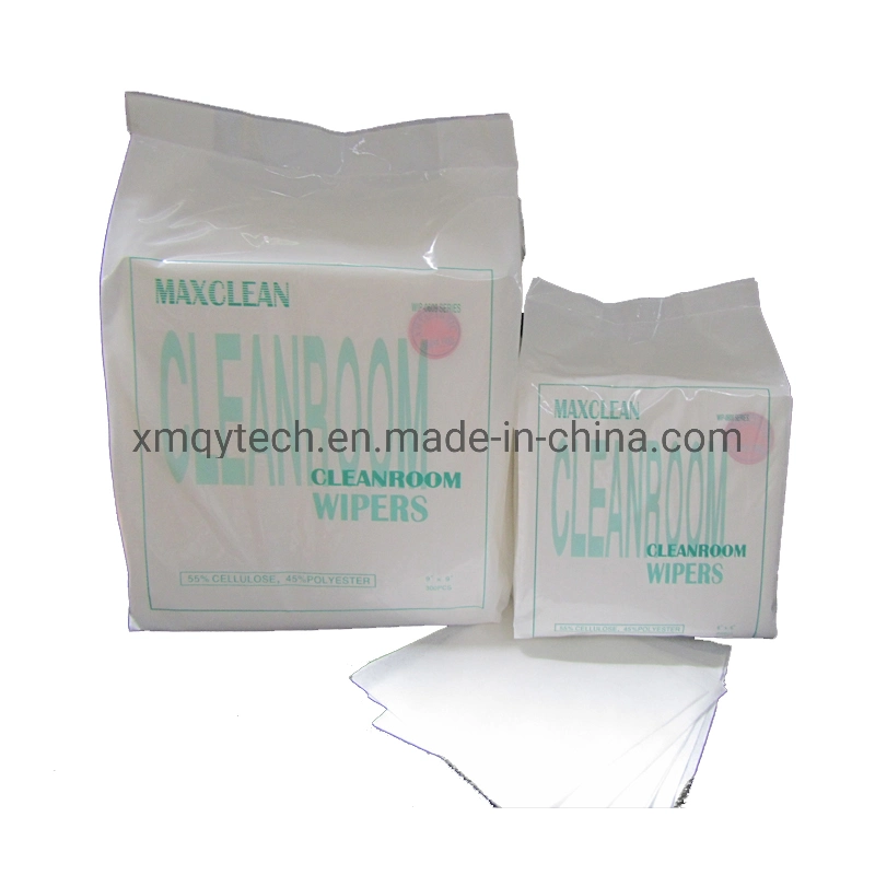 56GSM Poly-Cellulose Nonwoven Cleanroom Wiper Wip-0609