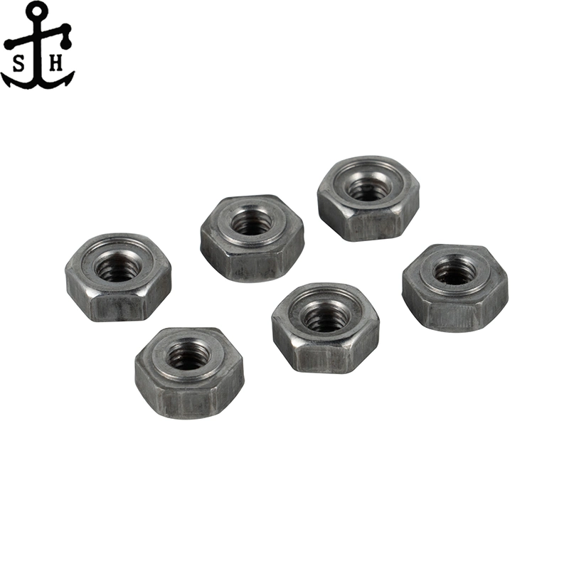 Factory Customized Hex Weild Nuts Without Spot M6 M8 M10 M12 Carbon Steel Plain Concave Convex Weld Nuts