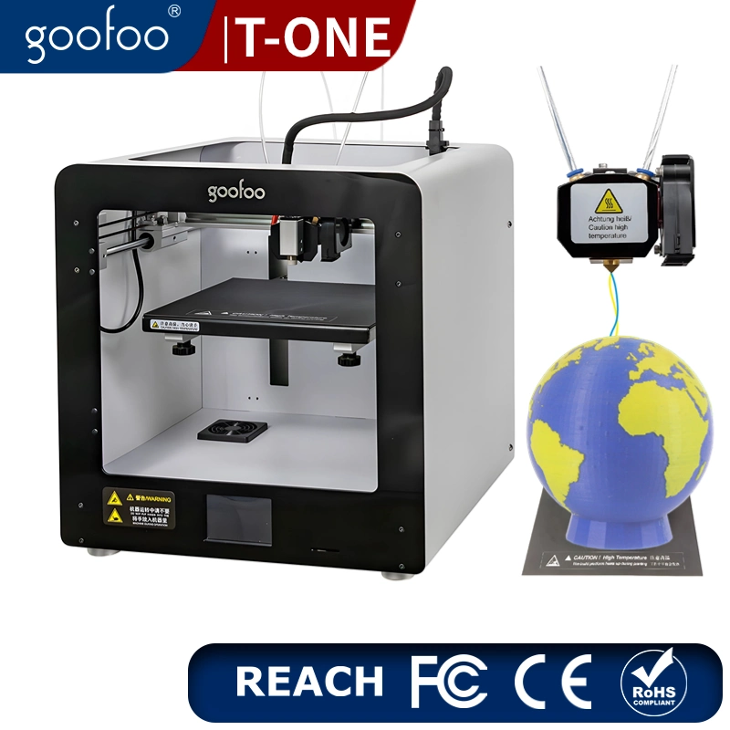 طابعة FDM 3D Printer Mix ألوان طباعة سريعة سطح المكتب 3dprinter للهواة