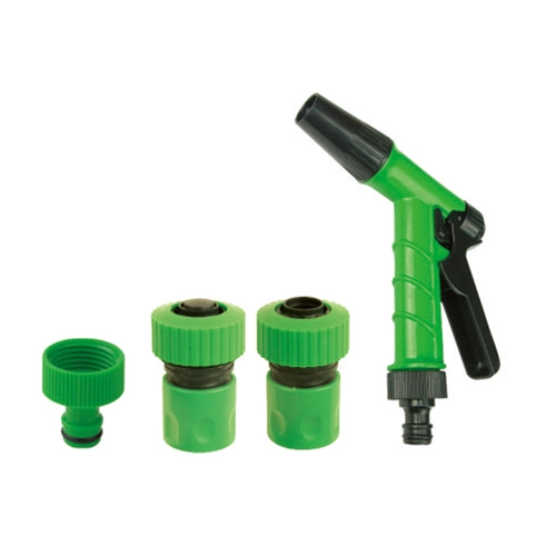 Garden Watering Plastic Gun Hose Connector Set