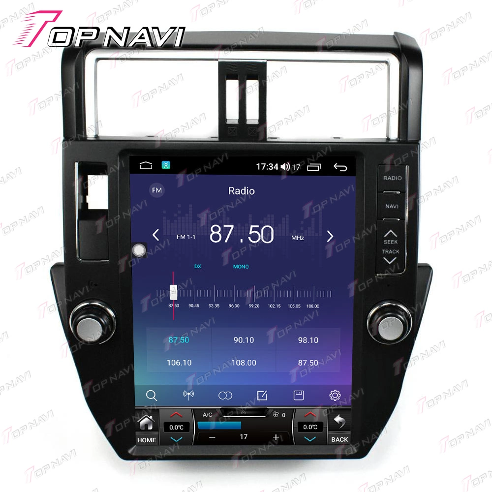 12,1 Zoll 2 DIN Doppel DIN Android 10,0 Auto DVD Player für GPS mit Bluetooth Universal Radio Stereo Audio Head Unit CarPlay für Toyota Prado 2010 - 2013