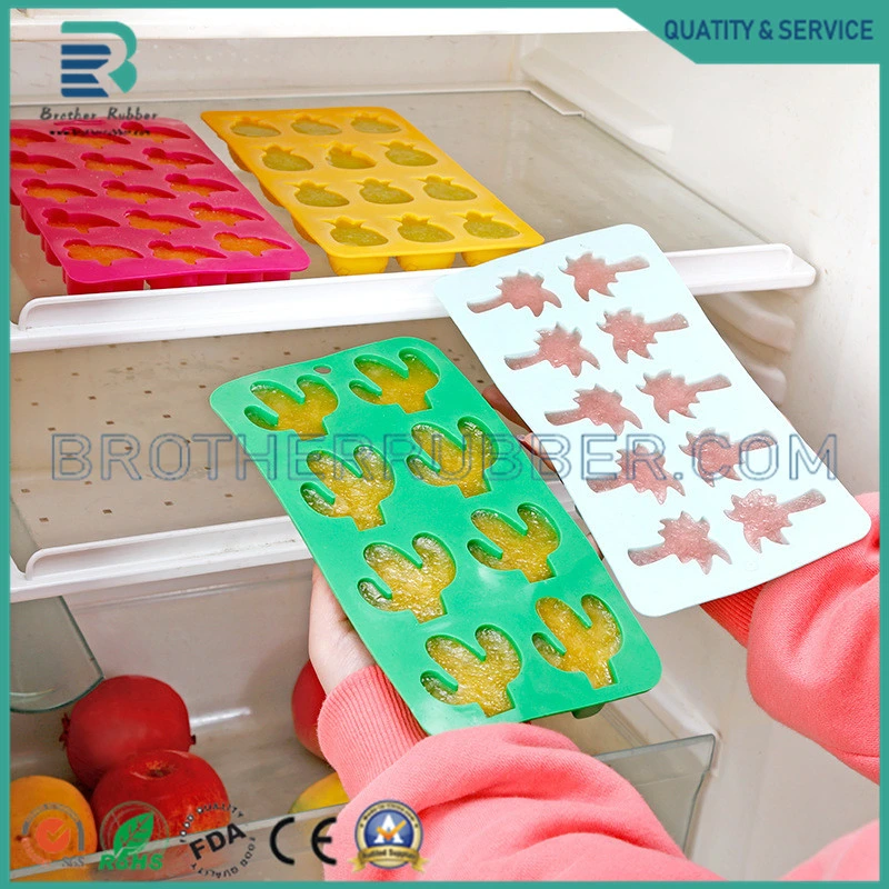 Cute Ice Cream Maker Ice Mould with Cover for Kids