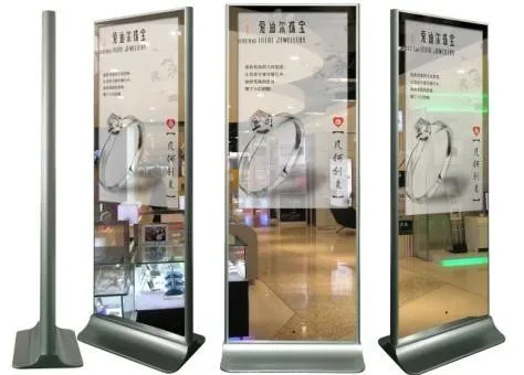 43-98 Inch Floor Stand Advertising Magic Mirror Glass Video Ad Player LCD Panel Screen Display