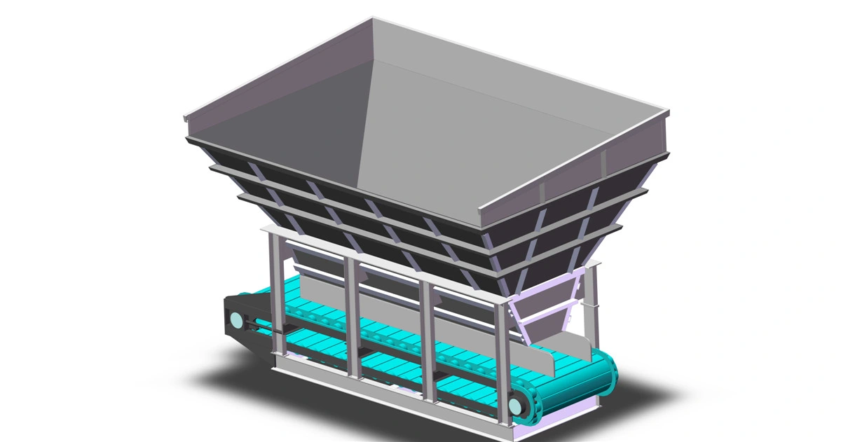 Pesaje inteligente y la distribución de materiales para la escala de la máquina