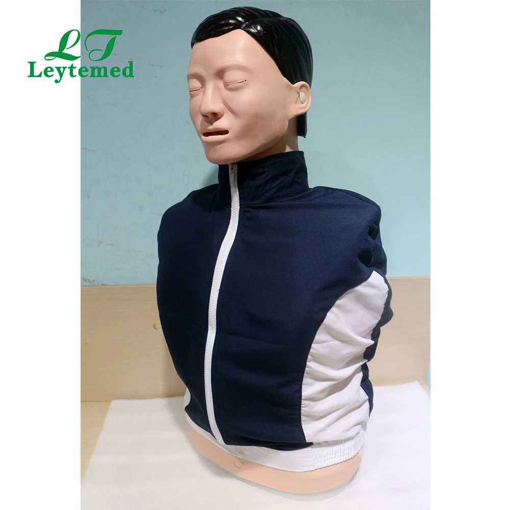 Ltm404b PVC Half Body CPR Training Model (Male) for Medical Teaching