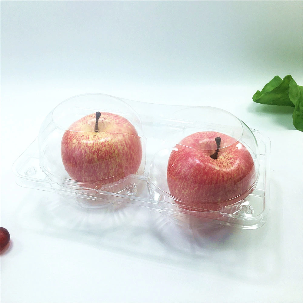 Plastic Blister Fruit Clamshell Box for Apple