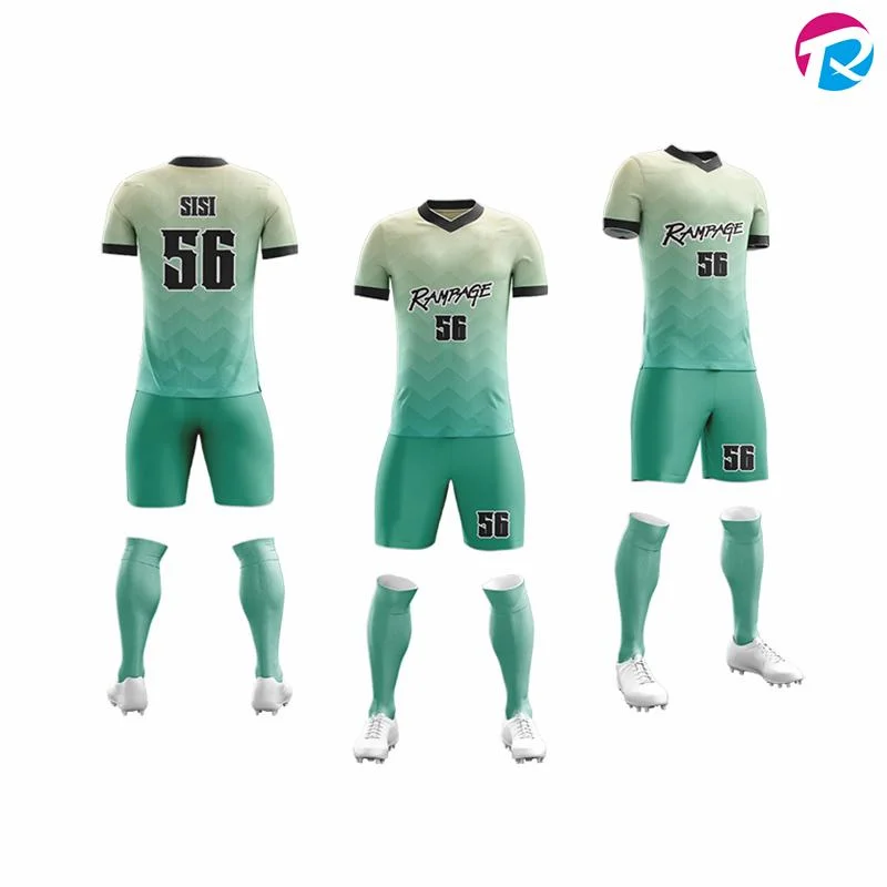 Großhandel/Lieferant Custom Design Fußball Uniform Sublimation Druck Fußball Tragen Fußball Trikot-Sets