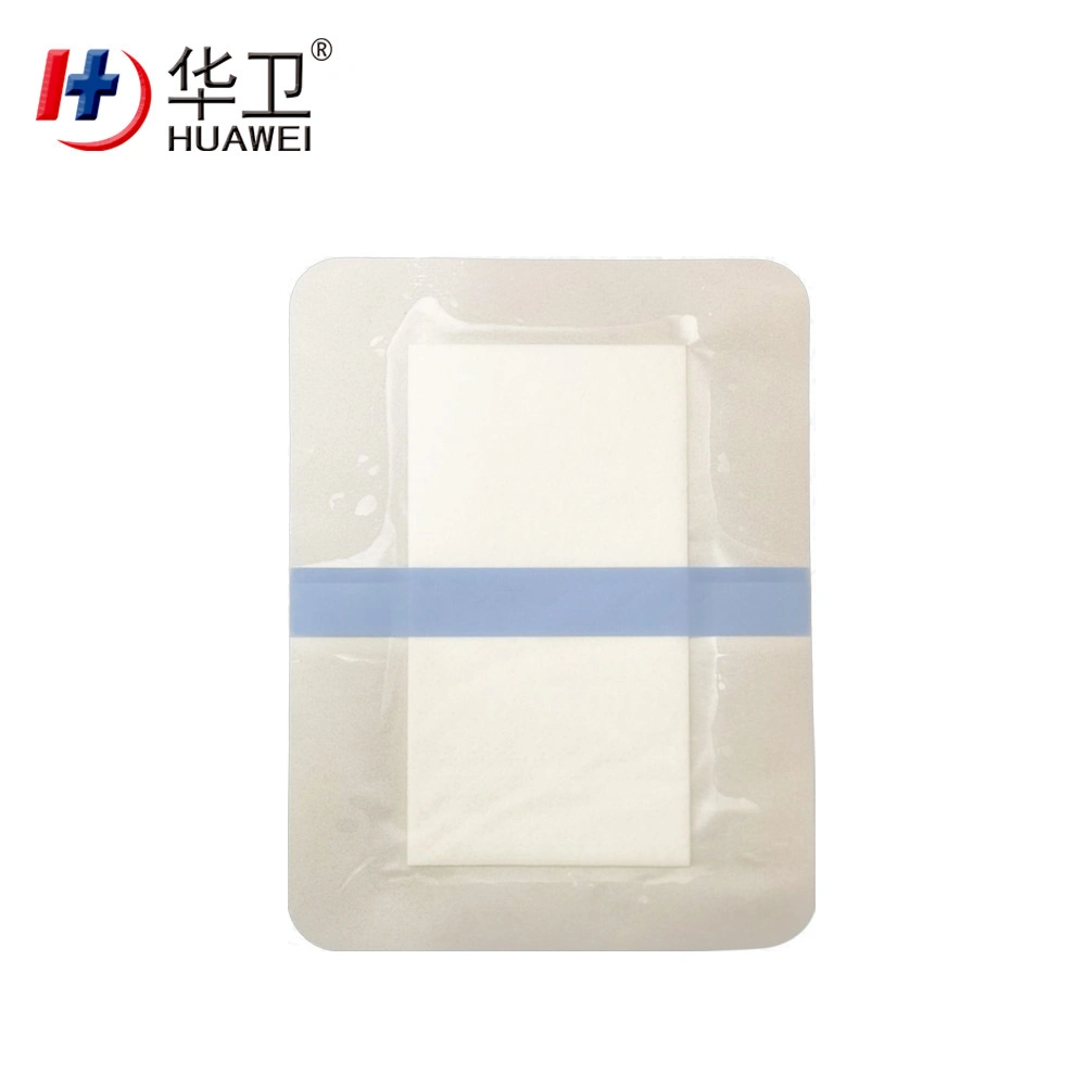 Medical Transparent Wound Dressing Island Type with Absorbent Pad China Manufacturer