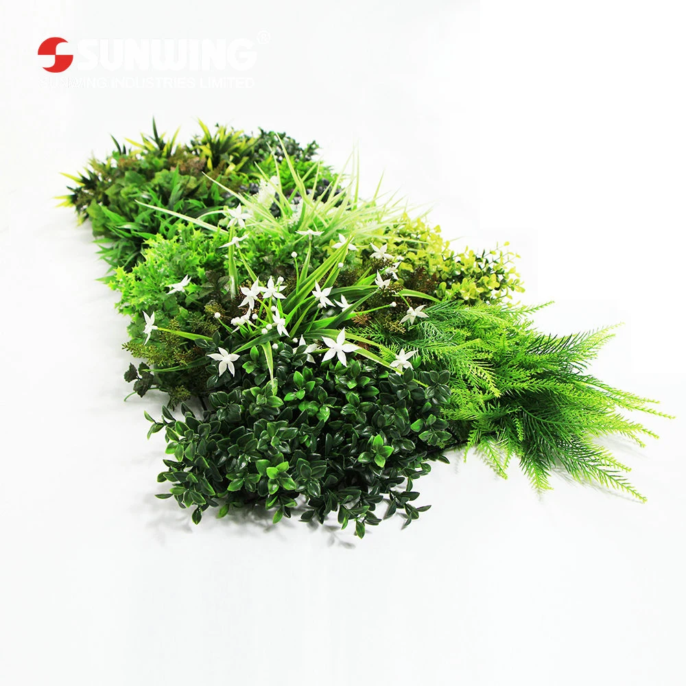 Decorative Outdoor DIY Artificial Vertical Garden with Foliage