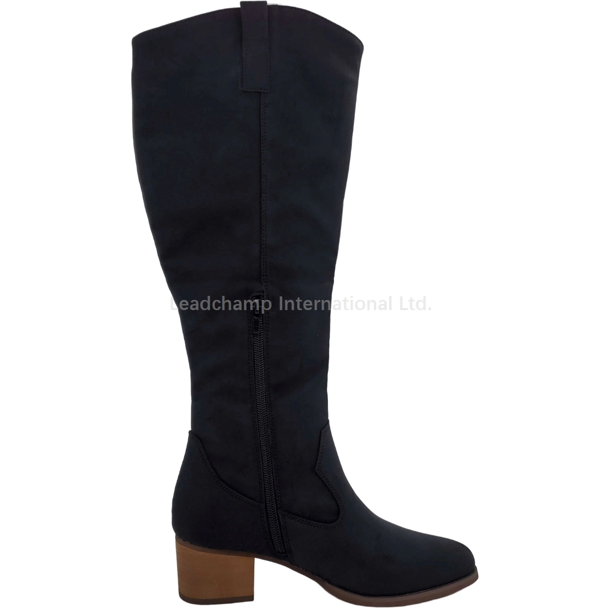 Women's Long Boots Casual Shoes Low Heel Knee-High Lady Boots