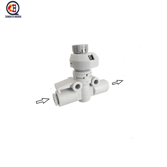 SMC Type Speed Control Valve as Series Quick Change Joint