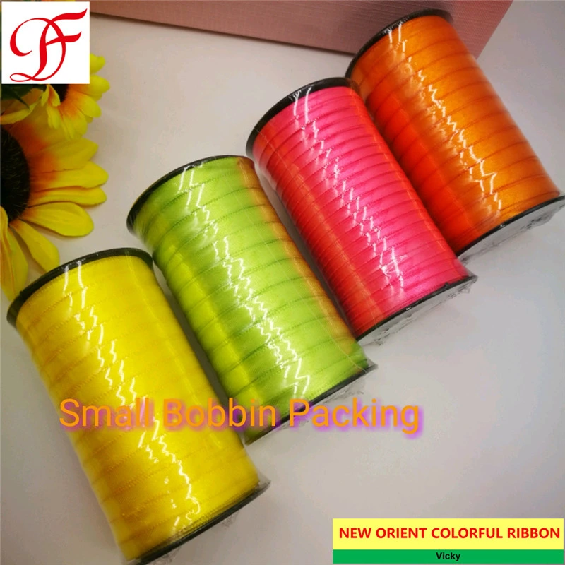 Bobbin/Bundle Packing Satin Ribbon Single/Double Face Grosgrain Taffeta Hemp Ribbon with High quality/High cost performance for Brazil Market