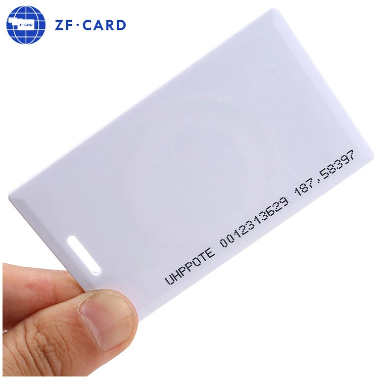 Blanc PVC étanche NFC Ntag215 de la puce de carte d'affaires