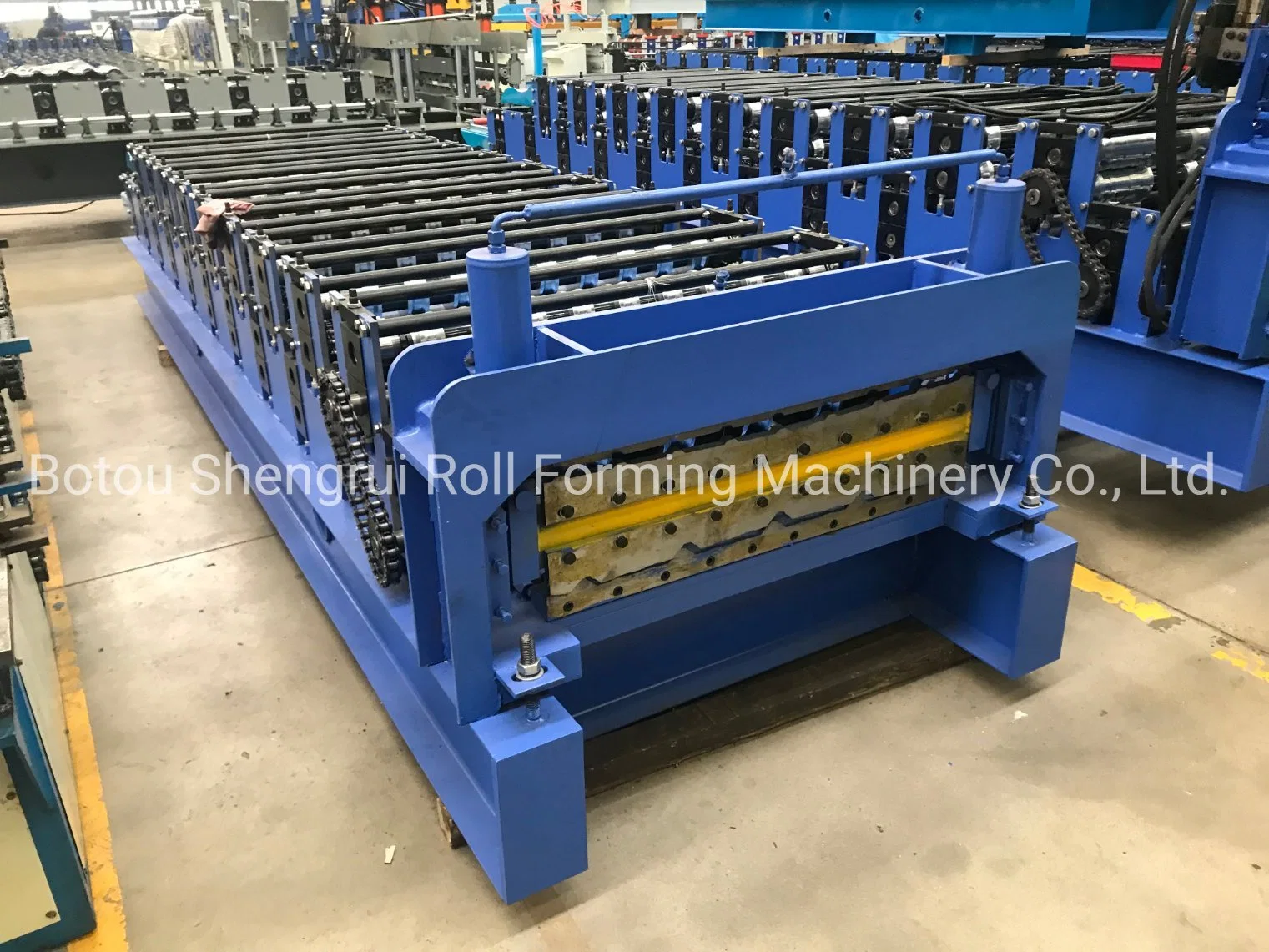 Double Layer Metal Profile Roofing Panel Cold Roll Forming Machine Production Line