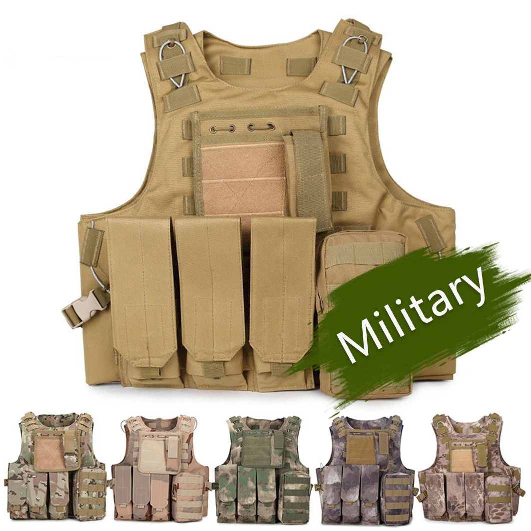 Armor Vest Carbon Fiber Bulletproof Vest Plate Carrier Stab Proof Clothing Body Armor