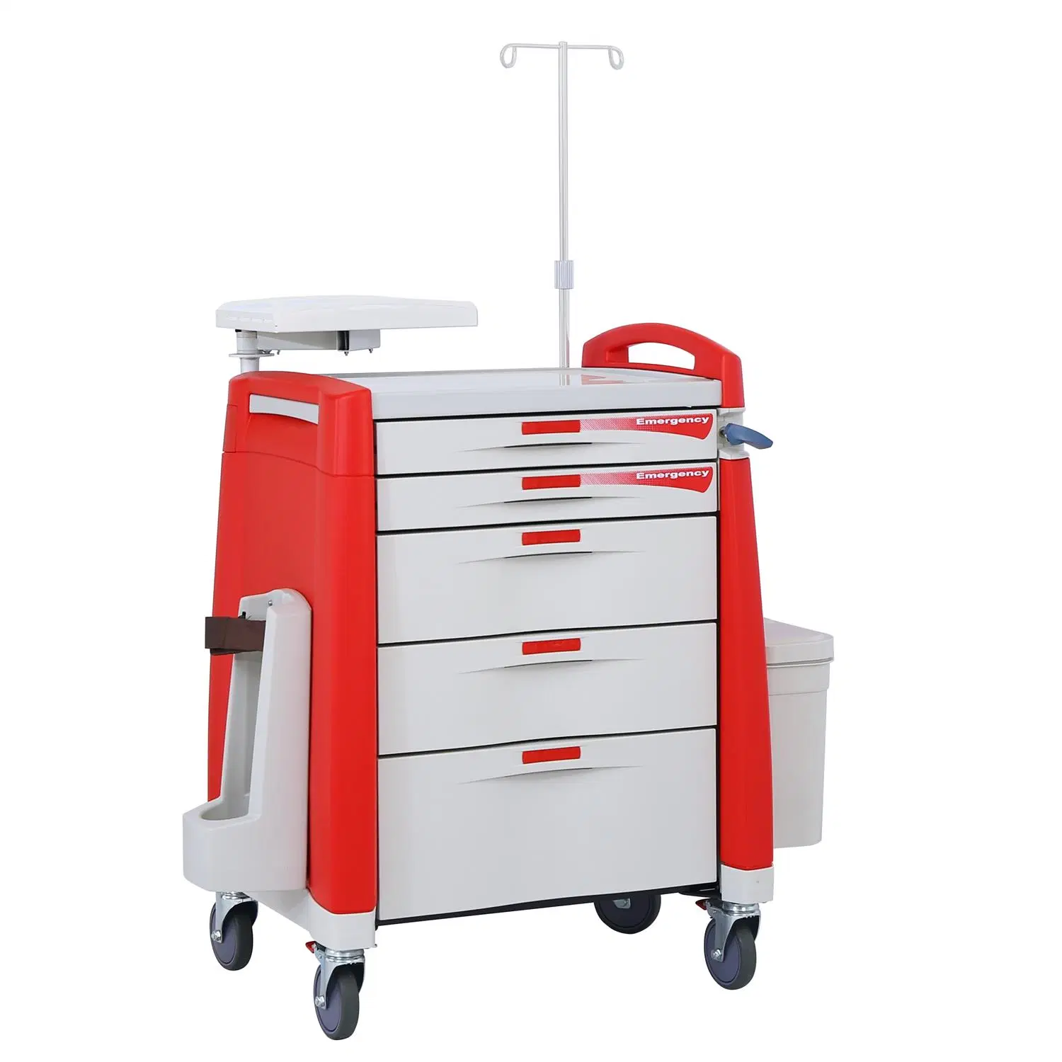 Hospital Furniture Medical Rescue Emergency Crash Cart for Medicine/ Medicação/tratamento/ambulância