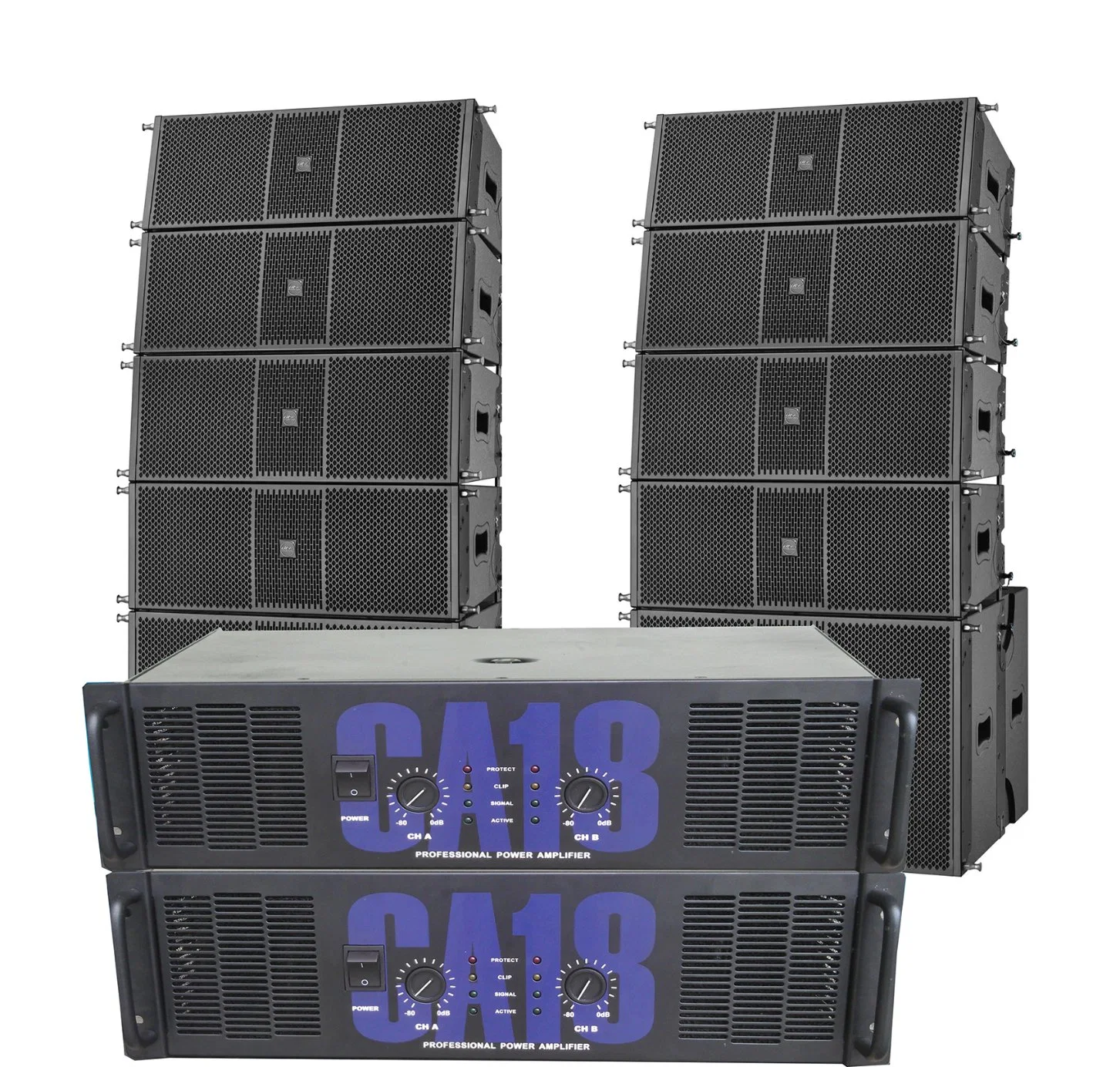 Customized Made Ca12/Ca20/Ca30/Ca90 Power Amplifier-Two Channel 5000 Watts (2*2500W) Professional Power Amplifier for Professional Sound Systems, PA Speakers