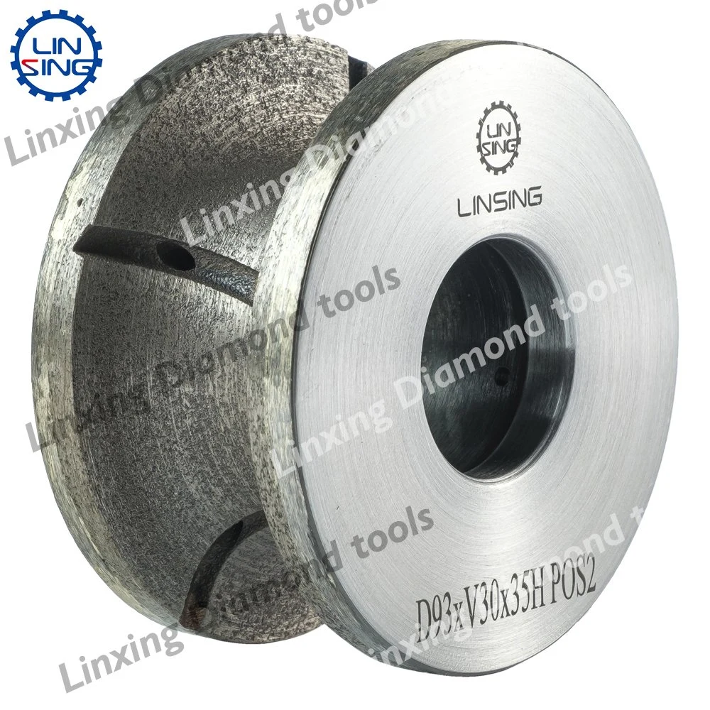 CNC Diamond Profiling Wheels CNC Profiling Wheel Router Bits Granite Marble Edge Grinding Wheel Diamond Edge Profile Wheels