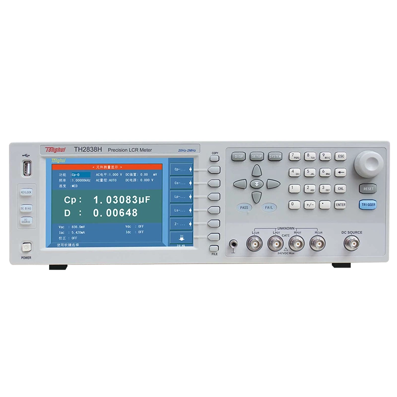 Th2838H 20Hz-2MHz High Precision Lcr Meter Component Tester