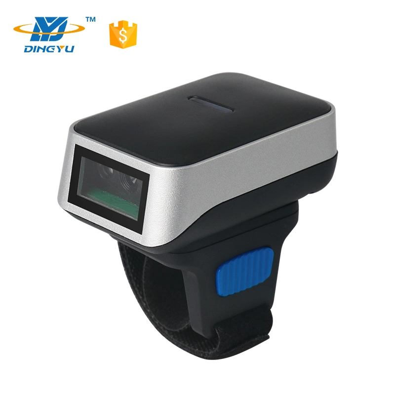 Wearable Finger Bluetooth Qr Code Barcode Scanner Reader Android and Phone for Logistics