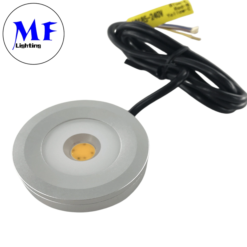 Fábrica directa de alta calidad IP65 impermeable bajo las luces de la cocina del gabinete Luces LED de armario Luz de armario 3W 5W