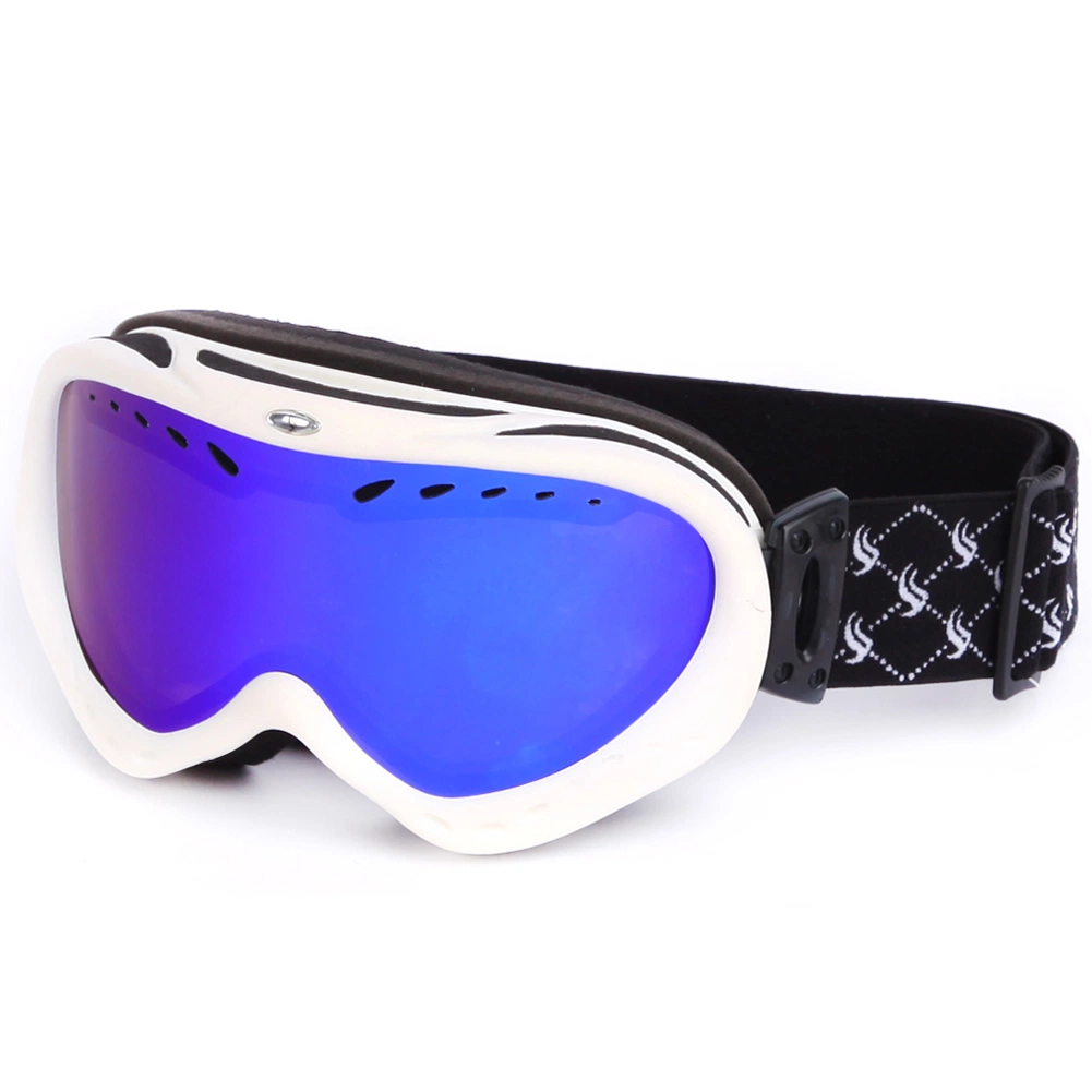 Fabricante OEM anti niebla elegante Snowboard gafas Gafas de esquí de lente de doble capa