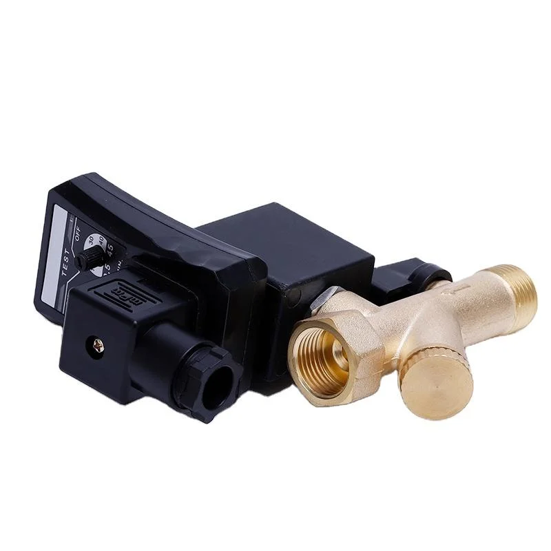 High quality/High cost performance  Brass Opt Series Electronic Auto Timer Pneumatic Water Drain Switch Solenoid Valve