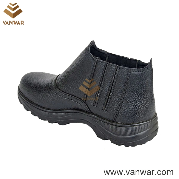 Long Wearing Mesh Lining Military Style Working Boots in Goodyear Welt Construction (WWB068)