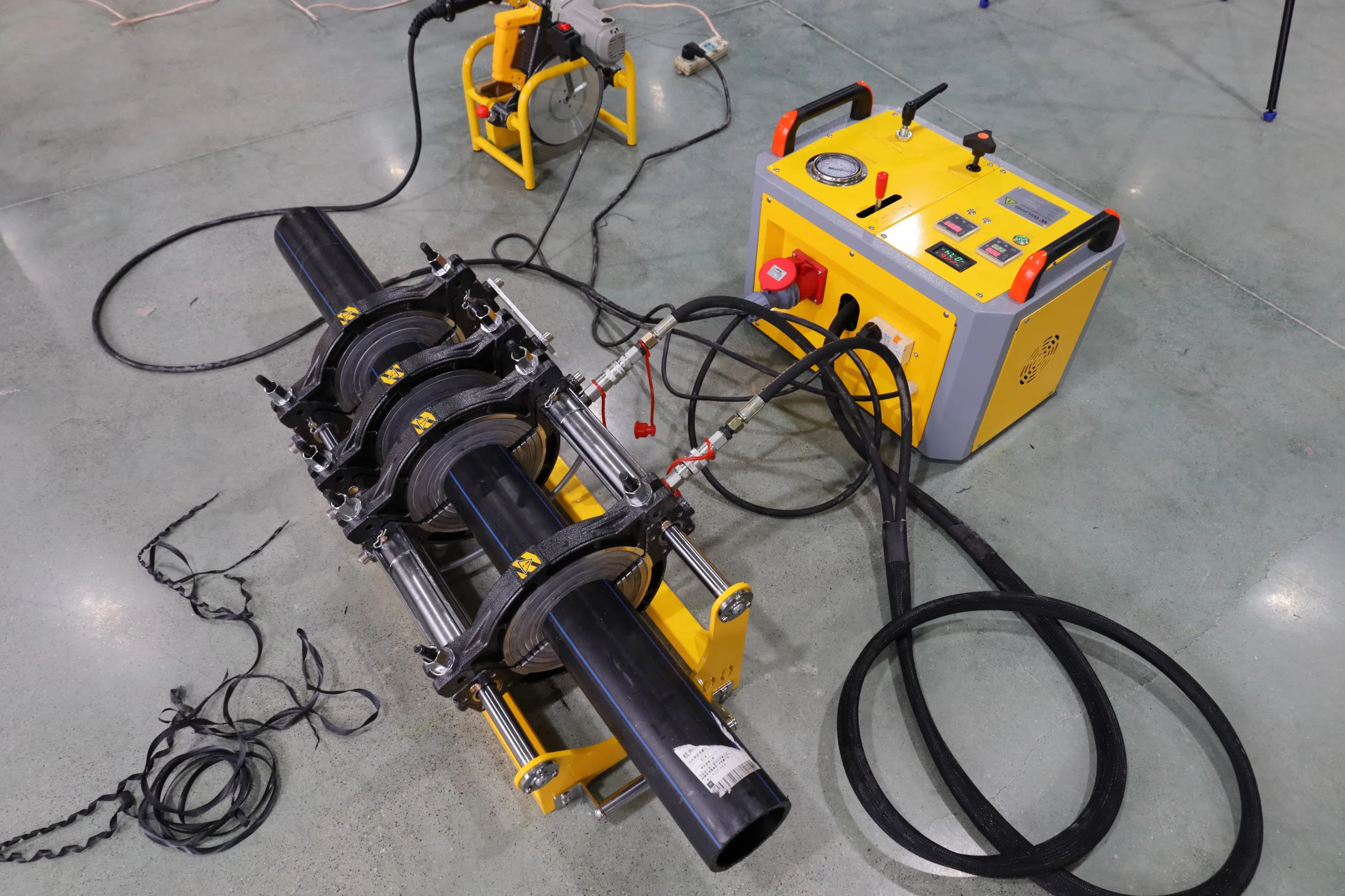 Welping 63 110 160 250mm Hydraulic PVDF/PE Pipe Butt Fusion Welding Machine