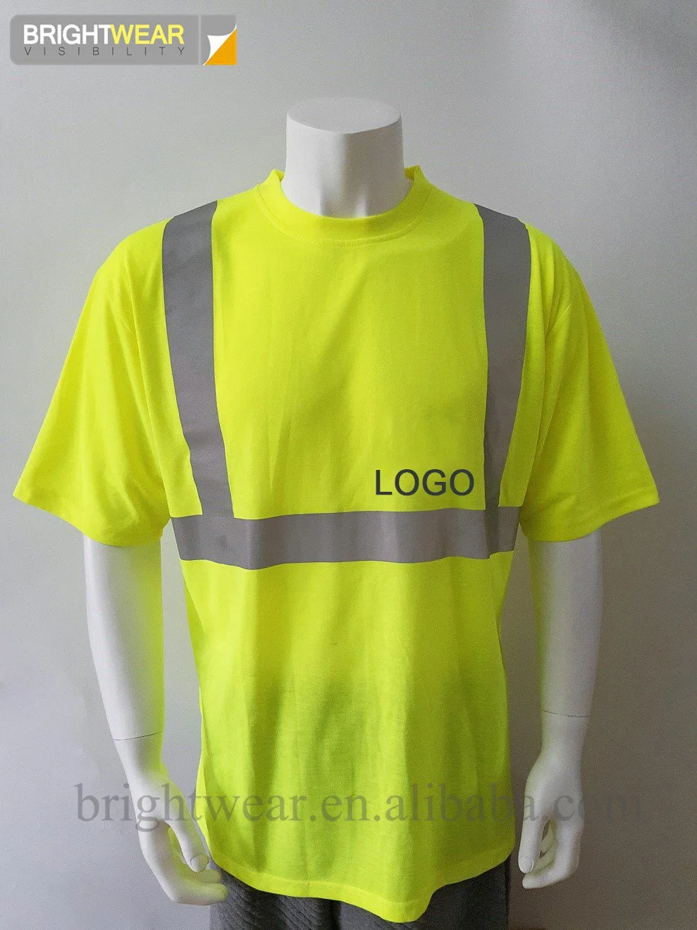 ANSI Safety T-Shirt Reflektierende Sicherheitskleidung Arbeitskleidung PSA-Bekleidung