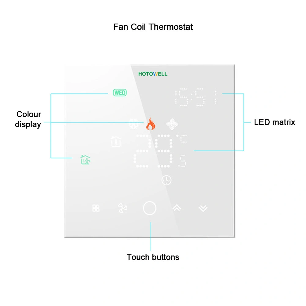 Digital Thermostat WiFi Thermostat Temperature Controller APP Control Voice Control Hotowell Wf03