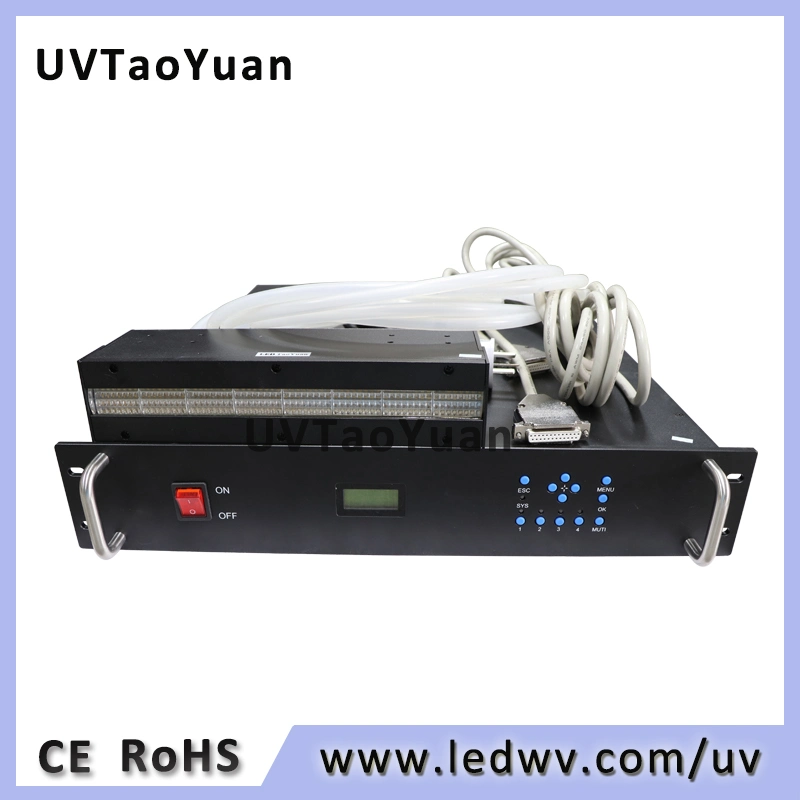 Sistema de cura LED com lâmpada UV 365/385/395/405nm 800 W.