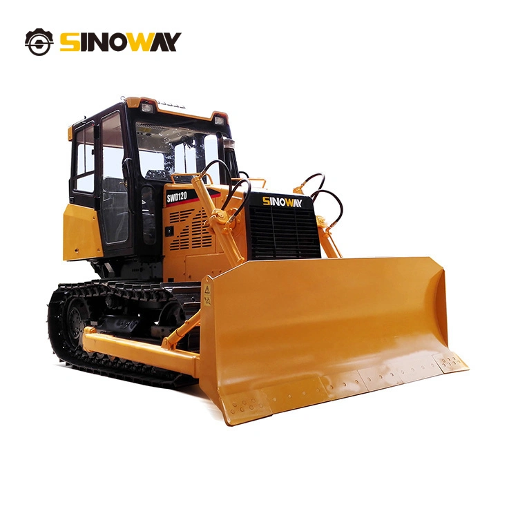 Construction Machine New 120 HP Mini Crawler Bulldozer for Sale