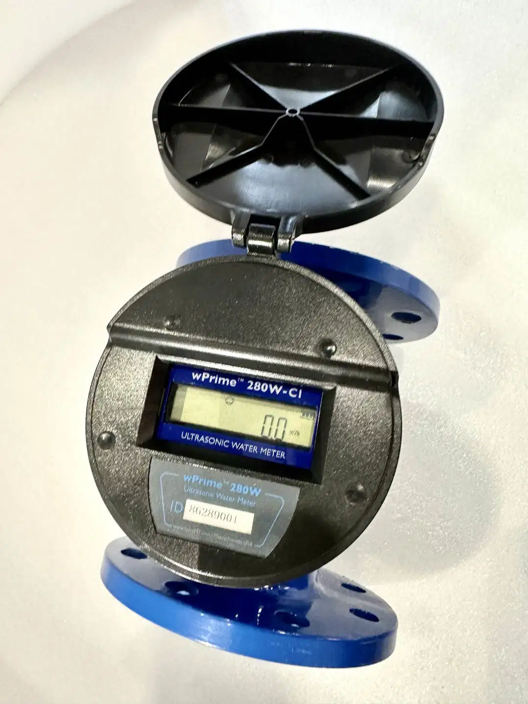 Medidor de agua ultrasónico uso industrial DN50-600 Gran Tamaño brida Woltman Conexión remota inteligente Comunicación inalámbrica inteligente