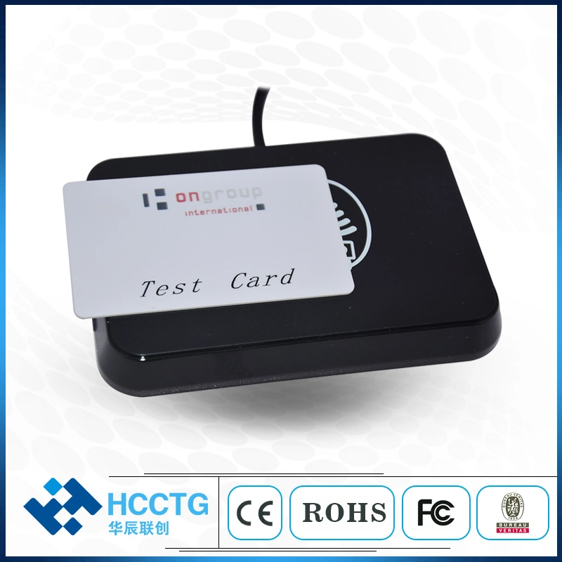 EMV/CE/FCC Venta caliente 13.56 MHz móvil USB Card Reader/Writer (HD8N)