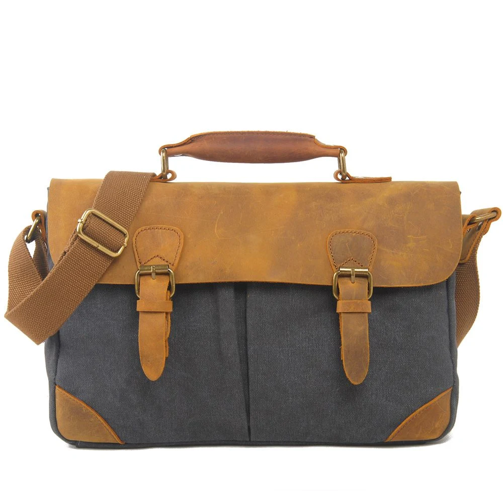 Canvas Leather Fashion Cheaper Bags Wholesale Digital Products Bag (RS-2000B)