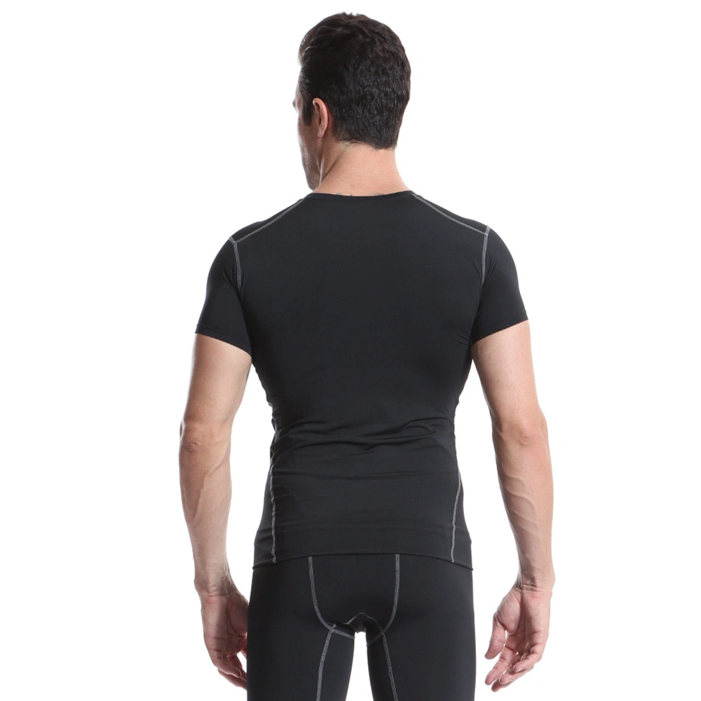 Elastane Fitness ropa Hombre ropa de gimnasio ropa deportiva Plain Blank Camiseta para hombre