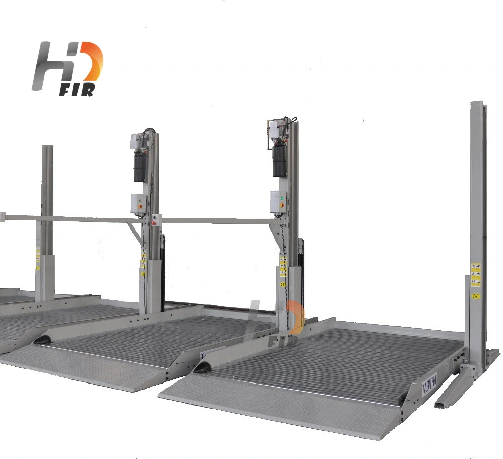 Cheap 2 Post Floor to Floor Hydraulic Car Lift Elevator Hydraulic Cylinders High Speed Car Hoist Lifting Platform