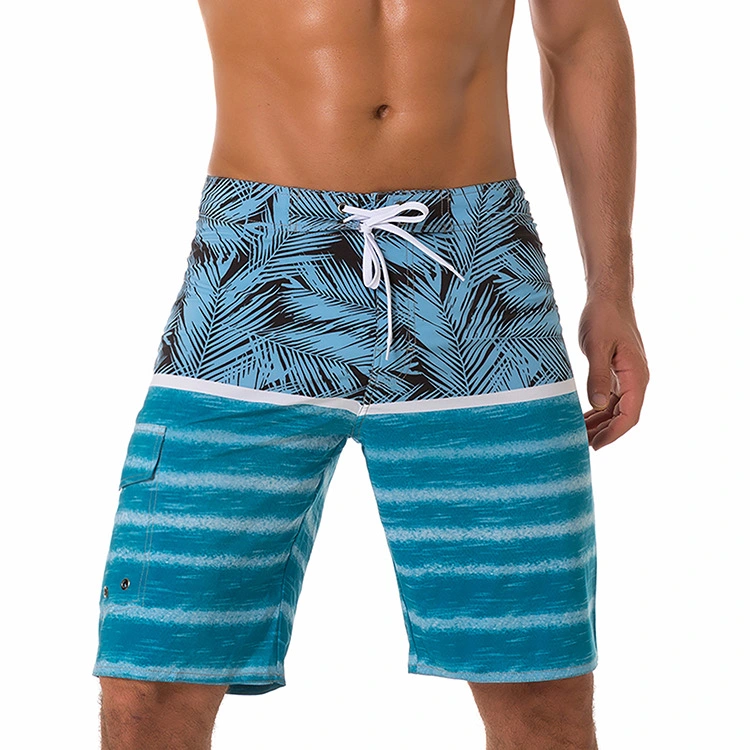 New Arrival Digital Printing Wholesale/Supplier Custom Logo Drawstring Mens Beach Short