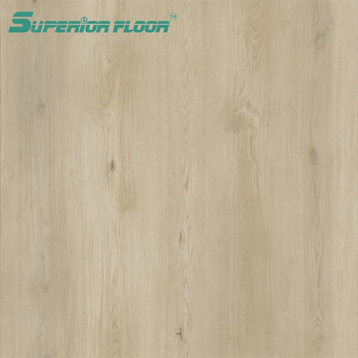 Wood Grain Look Lvt Click Rigid Vinyl Plank Flooring for Indoor Areas