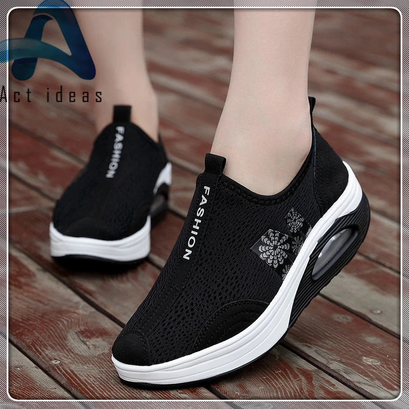 2018 Hot Sale PU Shoes Casual Latest Fashion Women Shoe Lady Shoes Women