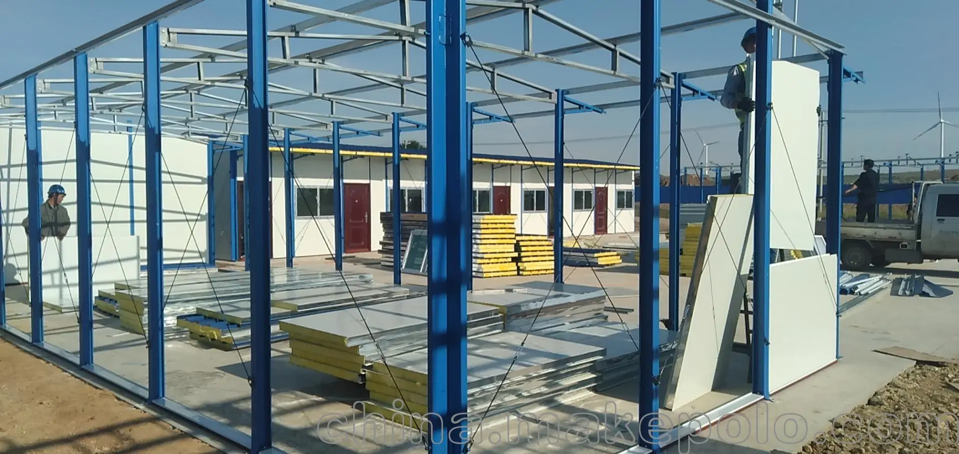 Wellcamp Prefabricated K House for Labour Camp Accommodation