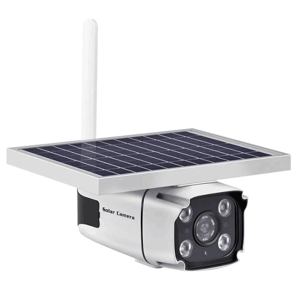 La luz solar de batería doble WiFi exterior impermeable de cámaras IP CCTV Seguridad App.