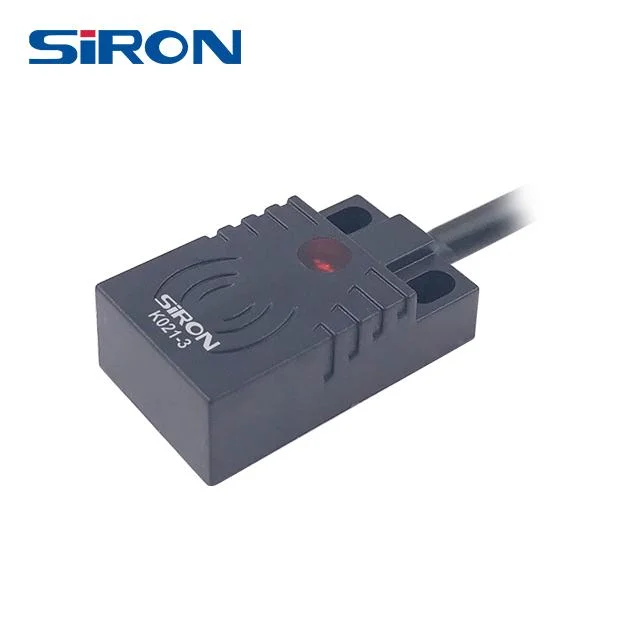 تتعرف مستشعرات التقارب المربعة Siron K021-4 تلقائيًا على إخراج NPN و PNP