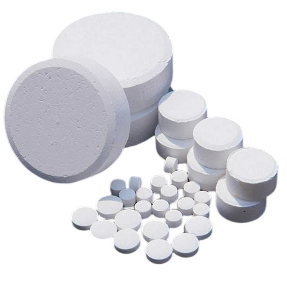 Piscina Piscina Productos químicos de limpieza a granel ácido Trichloroisocyanur tabletas de cloro para EE.UU.