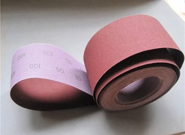 Aluminium Oxide Abrasive Paper Cloth Roll Sand Paper for Power Machine